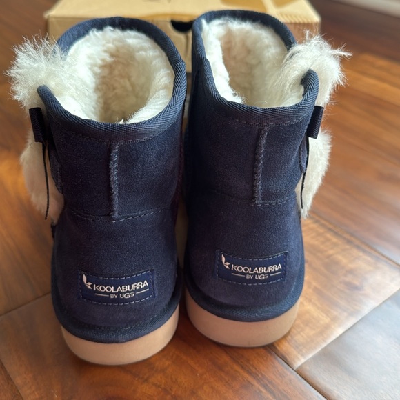 Koolaburra by UGG Women's Victoria Mini Boot BLUE Size 7, EUC - Picture 6 of 11